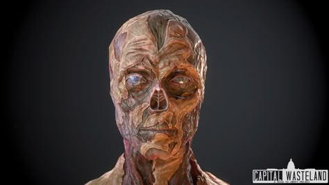 ArtStation - Fallout 3 - Ghouls Remake, The Friedturkey Wasteland Outfit, Fallout Ghoul, Fallout 4 Oc, Fallout Four, Character Planning, Fallout Tattoo, Roger Pirates, Elizabeth Miller, Fallout Concept Art