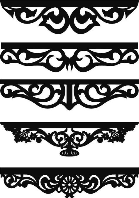 Cnc Wood, Cnc Design, Wood Carving Designs, Pattern Pictures, Stencil Patterns, Carving Designs, Scroll Saw Patterns, Curtain Patterns, Curtain Designs