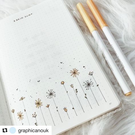 All The Inspiration You Need To Bring Spring Into Your Journal – Archer and Olive Bujo 2023, Pretty Writing, Bujo Doodles, Bullet Journal 2020, Beautiful Flower Drawings, Journal Idea, Bullet Journal Mood, Bullet Journal Aesthetic, Bullet Journal Notebook