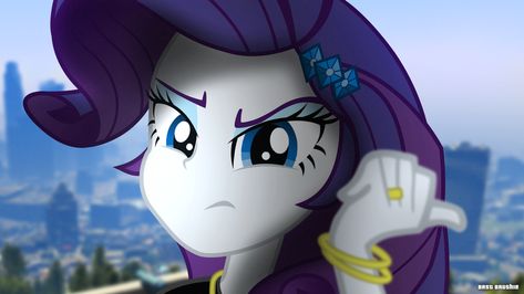 #1335976 - angry, artist:vbastv, city, close-up, clothes, equestria girls, grand theft auto, looking at you, rarity, safe, solo - Derpibooru Transformers Knockout, Rarity Equestria, Rarity Human, Epic Halloween Costumes, Mlp Rarity, My Little Pony Rarity, Equestria Girl, Aliens Movie, My Little Pony Comic