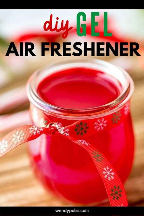 You are going to go wild for this DIY Gel Air Freshener made with essential oils.  It is SO EASY to make your own natural air freshener!  They smell great and are free from harmful chemicals.  PINNING!  #airfreshener #DIYairfreshener #homemadeairfreshener Make Air Freshener, Air Freshener Diy Essential Oils, Air Freshener Recipes, Gel Air Freshener, Air Freshener Diy, Homemade Air Freshener, Diy Air Freshener, Natural Air Freshener, House Smell Good