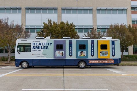 Healthy Smile, New Mobile, New Set, 20 Years, Houston, Education, Van