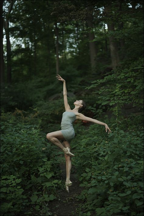 Katie - Inwood Hill Park, New York City Dancing In The Woods, Ballet Dance Photography, Yoga Nature, Dance Aesthetic, Dance Picture Poses, Dance Photo Shoot, Ballerina Project, Dancer Photography, Ballet Pictures