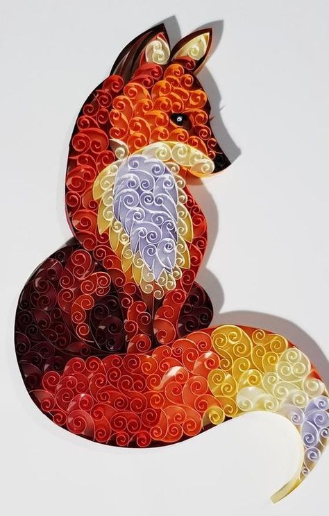 Quilling Animals, Quilling Pattern, Arte Quilling, Hanging Craft Ideas, Paper Quilling For Beginners, Paper Quilling Flowers, Paper Quilling Jewelry, Quilling Work, Desain Quilling