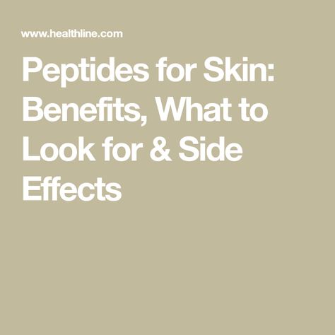 Peptides for Skin: Benefits, What to Look for & Side Effects What Do Peptides Do, Allies Of Skin Peptides, Peptides Benefits, Peppermint Oil Skin Benefits, Skin Picking Disorder, Muscle Contraction, Collagen Supplements, Alpha Hydroxy Acid, Anti Aging Ingredients