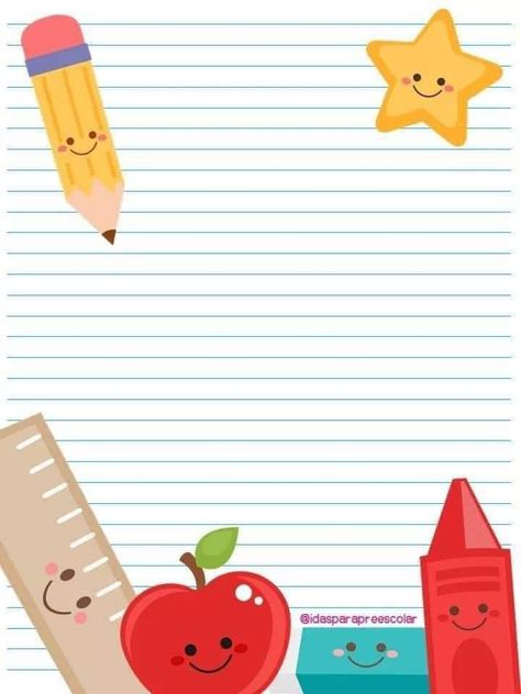 Preschool Background, Teacher Wallpaper Aesthetic, Back To School Wallpaper, Teacher Wallpaper, Teaching Clipart, School Clipart, Teacher Classroom, School Classroom, Writing Paper