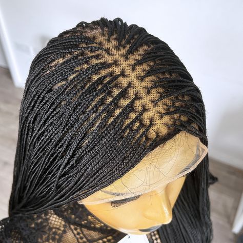 ✨ Discover the Perfection of Our Micro Knotless Braided Wig! ✨ Crafted with unmatched precision by our expert braiders, each strand of micro braids is handmade to perfection. Our wig ensures ultimate comfort and elegance with no tangles, no fray hairs, and no shedding, giving you a flawless, natural look that lasts. 💖✨ Why You'll Love It: 🌟 Detailed craftsmanship for a seamless finish 🌟 Micro Knotless Braids Handmade to Perfection 🌟 No tangles, no fray hairs, no shedding 🌟 Lightweight a... Micro Knotless Braids, Micro Knotless, Knotless Braided Wig, Micro Braids, Braided Wig, Knotless Braids, Braids Wig, Natural Look, Tangled