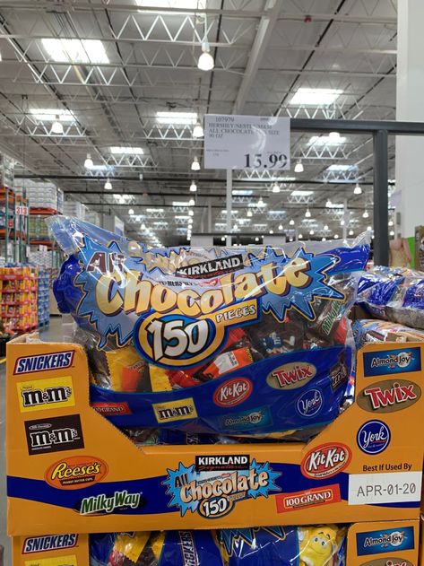 Costco Halloween Candy Deals 2019 | Kitchn Costco Halloween, Halloween In July, Quick School Lunches, Supermarket Aesthetic, Costco Products, Filipino Snacks, Costco Deals, York Peppermint Patty, Dulces Halloween