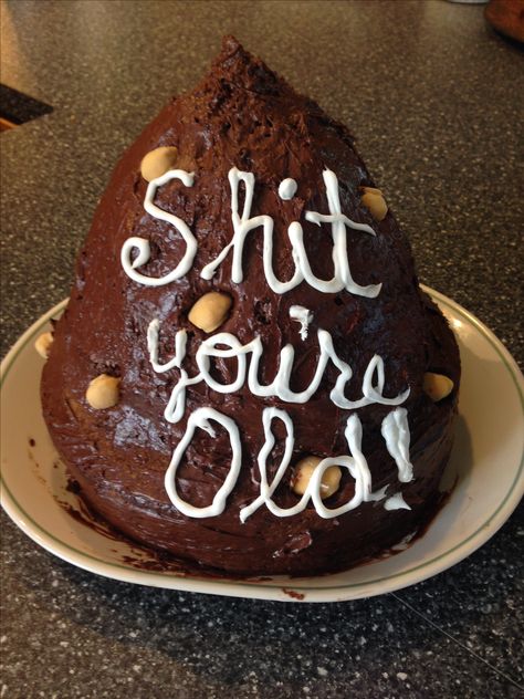 Funny you're getting old birthday cake. Happy Birthday Humorous, Birthday Cake Funny, Cake Funny, Funny Birthday Cakes, Happy Birthday Funny, Funny Happy Birthday, Birthday Meme, Cake Images, Funny Happy