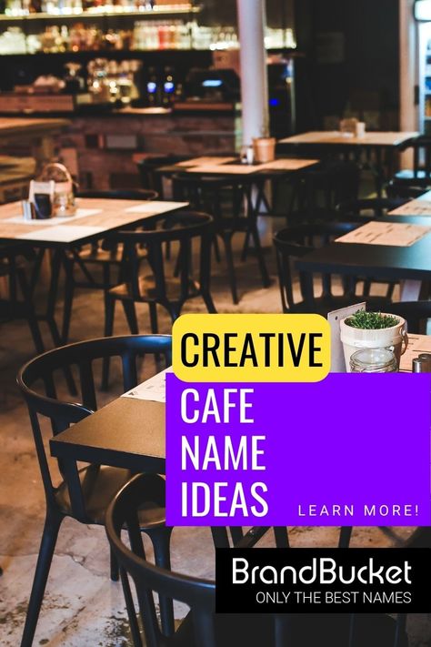 Coming up with the perfect name for your cafe can be tricky. You want to find a name that is catchy and memorable, but you also want to make sure that it accurately represents your brand. Check out these cafe name ideas! Cafe names ideas, cafe names ideas logo, Cafe names ideas creative, Cafe names ideas inspiration, Cafe names ideas coffee, Cafe name design, Cafe name board, food business name, cool name ideas, clever business name, catchy startup name, catchy business name Cafe Names Ideas Inspiration, Unique Cafe Names, Cafe Names Ideas Logo, Cafe Names Ideas Creative, Menu Potluck, Cafe Names Ideas, Find A Business Name, Indian Cafe, Coffee Names