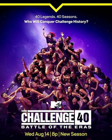 NEW WORK: Get ready for @thechallenge 40! 40 Challengers for Season 40 💪 Keep an eye out for more close ups of this dynamic key art taken by @jamesdimmock for @mtv The Challenge Mtv, Key Art, Keys Art, Room Posters, The Challenge, Series Movies, Movies Showing, New Work, Mtv