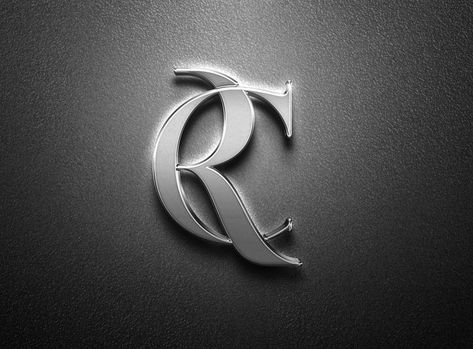 R C Logo Design, R Tattoo Letter Initial, Letter R Tattoo Ideas, Cr Logo Design, Letter R Tattoo, Rc Logo, Coffee Shop Logo Design, Logo Online Shop, Blur Photography