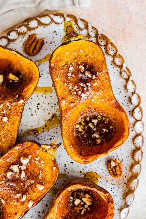 Roasted Honeynut Squash, Healthy Mashed Potatoes, Roasted Kabocha Squash, Honeynut Squash, Df Recipes, Eating Bird Food, Baked Butternut Squash, Maple Balsamic, Butternut Squash Salad