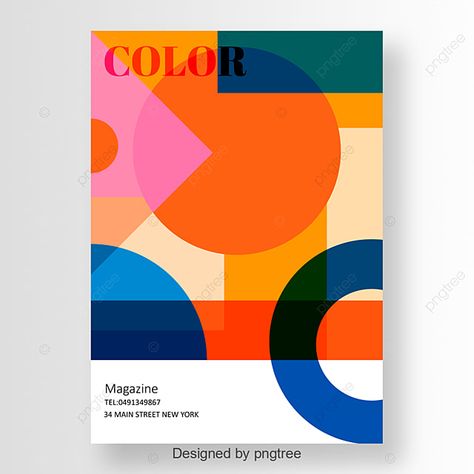 Geometric Poster Design, Overlapping Shapes, Poster Art Design, Geometric Graphic Design, Flyer Inspiration, Neo Geo, Geometry Design, Blue Yellow Orange, Geometric Poster