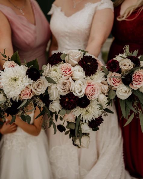 Blush and Burgundy Wedding Blush Black Wedding, Blush Country Wedding, Black And Maroon Wedding, Blush And Burgundy Wedding, Maroon Wedding, Burgundy Wedding, Black Wedding, Country Wedding, Pink Black