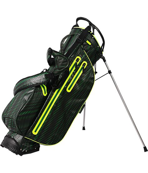 OUUL Python Collection Waterproof Stand Bag - Golfonline Golf Bags For Sale, Golf Stand Bags, Bags For Sale, Golf Gloves, Python Print, Seal Design, Lightweight Bag, Golf Tees, Waterproof Jacket