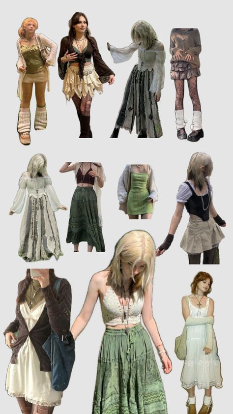 Summer Forest, Fairycore Clothes, Mood Clothes, Fairy Clothes, Y2k Outfits, Forest Fairy, Indie Fashion, Formal Attire, Fairy Core