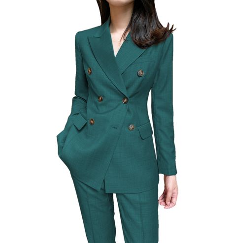 Green suit men