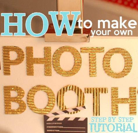 diy photo booth Diy Sweet 16 Decorations, Sweet 16 Party Ideas On A Budget, Make Your Own Photo Booth, Diy Halloween Party, 31 Bags, Photos Booth, Sweet Sixteen Parties, Business Party, Diy Photo Booth