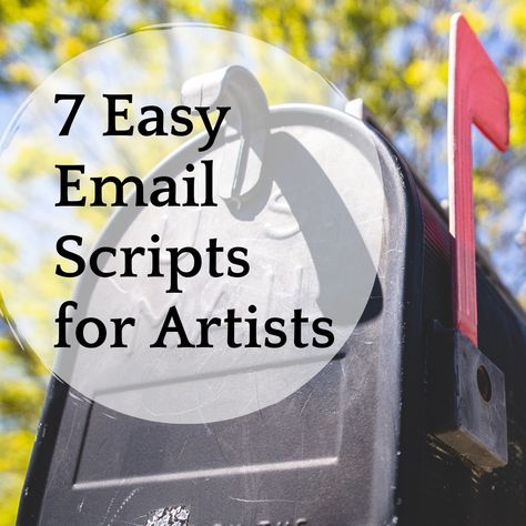 7 Easy Email Scripts To Communicate With Your Art Collectors What Should I Write About, Art Newsletter, Bauhaus Graphic Design, How To Sell Art, Artist Marketing, Shop Assistant, Email Blast, Sell Art Online, Art Resources