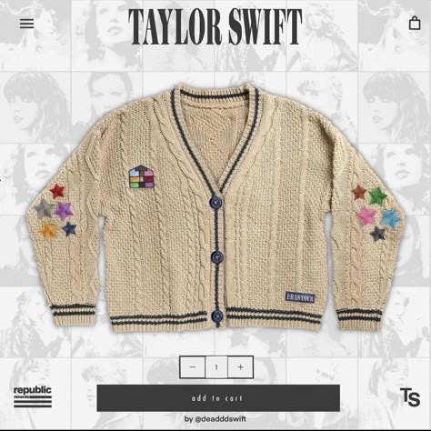 2023 Cardigan, Taylor Swift Crochet, 2023 Taylor Swift, Taylor Swift Cardigan, Lover House, Wallpaper Taylor Swift, Taylor Swift Merchandise, Taylor Merch, Taylor Swift Swiftie