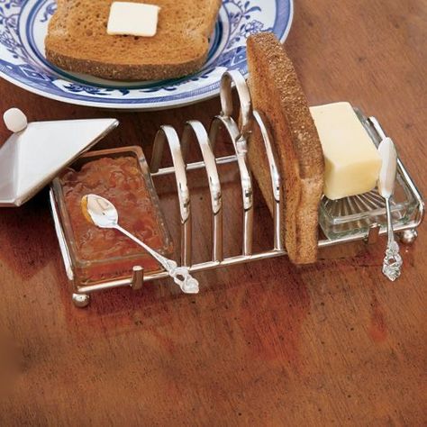 Vintage Toaster, Toast Rack, Breakfast In Bed, Kitchen Stuff, High Tea, Butter Dish, Afternoon Tea, Breakfast Brunch, Tea Time