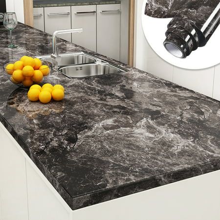 Black quartz countertops