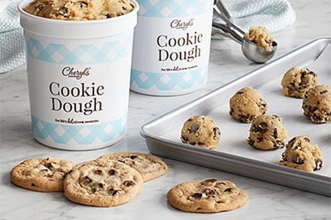 Cheryl’s Cookies® has launched an innovative new assortment of offerings for the fall season, the holidays, and more Cookies Branding, Sugar Dough, Cookie Bakery, Fresh Baked Cookies, Frozen Cookie Dough, Frozen Cookies, Frozen Chocolate, Just Bake, Chocolate Chip Cookie Dough