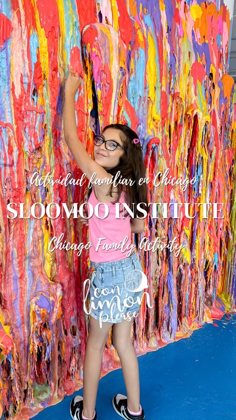 Chicago Must Visit: Sloomoo Institute 💕💕💕 The whole family will have a blast at @sloomooinstitute. Vivid colors, scents, and tactile compounds combine here to give you a #satisfying experience. Let your creative self be, wear comfy clothes, and immerse yourself in Sloomoo! #hosted 💕 Noise-cancelling headphones are available upon request 💕 They offer Sensory-Friendly Hours 💕 You can also just stop by their slime shop . . Lugar que debes de visitar en Chicago: Sloomoo Institute 💕💕💕 Toda l Sloomoo Institute, What To Do In Chicago, Chicago Family, Slime Shops, Sensory Friendly, Comfy Clothes, Just Stop, Family Activity, Having A Blast