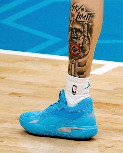 Pin on Guardar rápido Back Of The Leg Tattoos Men, Basketball Tattoos For Men Ideas, Calf Sleeve Tattoo, Basketball Tattoos, Arm Tattoos Black, Black Men Tattoos, Half Sleeve Tattoos Forearm, Full Leg Tattoos, Mens Shoulder Tattoo