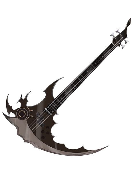 Electric Guitar Design, Guitar Obsession, Cool Electric Guitars, Fantasy Props, Cool Swords, Guitar Art, Guitar Design, 영감을 주는 캐릭터, Cool Guitar