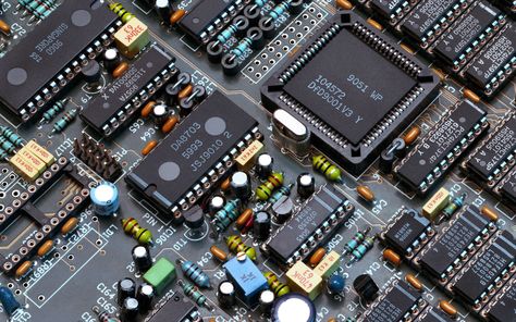 black circuit board #technology circuit boards #PCB #2K #wallpaper #hdwallpaper #desktop Organize Cables, Electronics Wallpaper, Electronics Background, Organize Life, Electronic Gifts For Men, Embedded Systems, Electronic Workbench, Circuit Board Design, Electronics Workshop