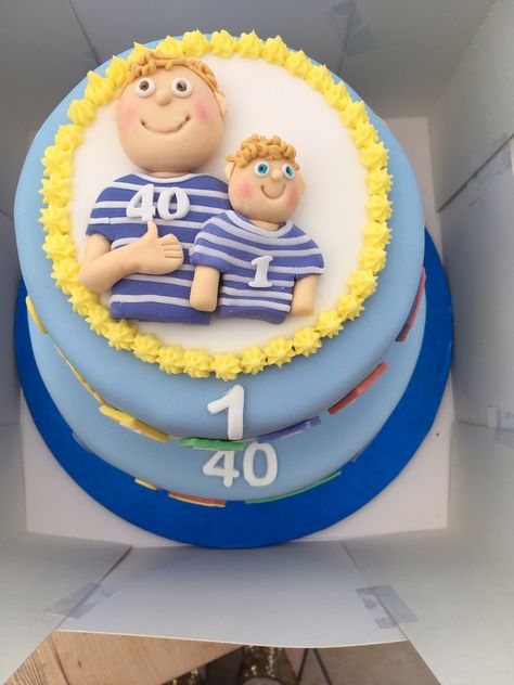 Father And Son Birthday Cake, Zayn Birthday, Father Son, Sons Birthday, Cake Inspiration, Father And Son, How To Make Cake, Cake Ideas, Birthday Cake