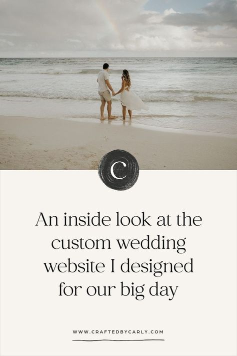 Sometimes the best way to get web design inspiration is to create a personal project. For our destination wedding in Mexico, we decided to create a website to make it easy for our guests to plan their trip. From the website’s moodboard to wireframe to development in Showit, it looked a lot like my 1-on-1 client process. Click to see the live website & learn more about the process! Destination Wedding Website, Destination Wedding In Mexico, Personal Branding Identity, Creative Branding Design, Wedding In Mexico, Identity Development, Graphic Design Website, Innovative Packaging, Create A Website