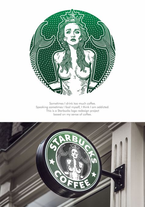 STARBUCKS inspired on Behance Barista Life, Victorian Artwork, Starbucks Art, 6 Flags, Engraving Designs, Ribbon Invitation, Sketch Background, Starbucks Logo, Starbucks Christmas