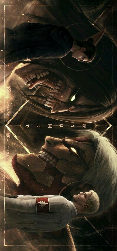 Armored Titan, Attack On Titan Tattoo, Aot Wallpaper, Shingeki No Bahamut, Reiner Braun, Futurisme Retro, Aot Anime, Seasons Posters, Anime Lock Screen Wallpapers