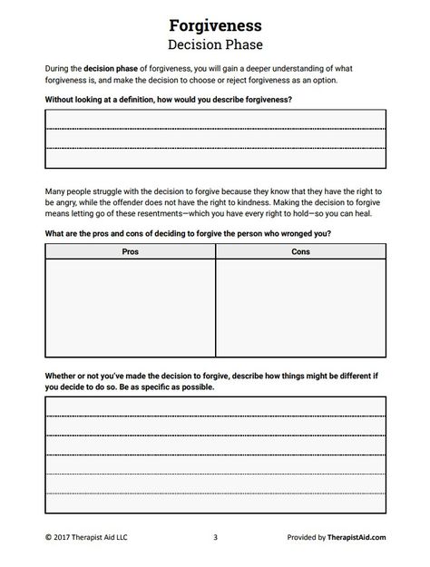 Worksheet:forgiveness 3 Seeking Safety Worksheets, Forgiveness Therapy Activities, Forgiveness Activities For Adults, Self Forgiveness Worksheets, Resentment Worksheets, Forgiveness Activities, Forgiveness Worksheet, Self Awareness Worksheets, Couples Counseling Worksheets