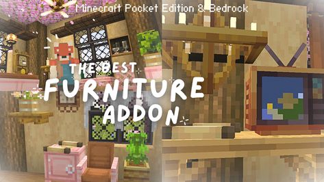 All The Mods 9 Minecraft Builds, Cute Minecraft Mods Pe, Minecraft Mods Furniture, Aesthetic Minecraft Mods, Minecraft Furniture Mod, Furniture Minecraft, Minecraft Mobile, Beachy Furniture, Interior Design Minecraft