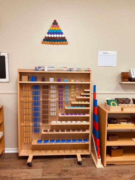 bead chains montessori bead chain Montessori Beads Activities, Montessori Math Shelves, Montessori Beads, Montessori Lesson Plans, Montessori Projects, Montessori Math Activities, Montessori Shelves, Easy Math Activities, Montessori Activities Preschool