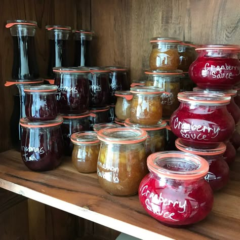 Weck Jar Canning, Canning With Weck Jars, Weck Jars Ideas, Weck Jars Pantry, Canning Jar Storage, Canning Kitchen, Weck Jars, Jars For Sale, Kilner Jars