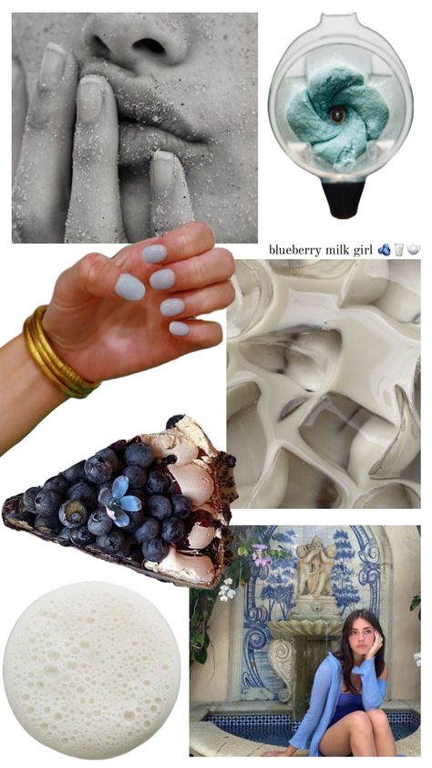 #blueberry #blueberrygirl #beauty #itgirl #blueberrymilkgirly Blueberry Milk Aesthetic, Milk Aesthetic, Blueberry Milk, Blueberry Girl, Aesthetic Coquette, Blueberries, Milk, Beauty