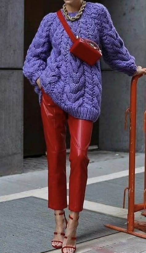 Pink Red Outfit, Corporate Baddie Outfits, Lederhosen Outfit, Purple Outfit, Casual Work Outfits Women, Color Combos Outfit, Fashion Catwalk, Style Evolution, Business Casual Outfits For Work