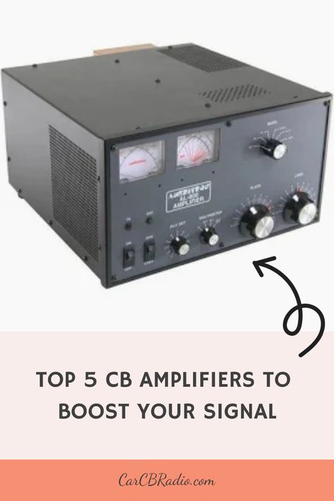 Top 5 CB amplifiers to boost your signal. Ham Radio License, Best Cb, Police Radio, Analog Devices, Noise Filter, Cb Radios, Diy Electrical, Two-way Radios, Cb Radio