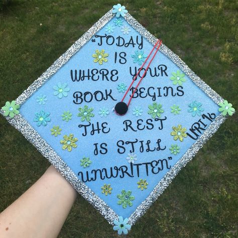 College Graduation Cap - Unwritten Interior Design Grad Cap, Vampire Diaries Graduation Cap, Song Lyric Graduation Cap Ideas, Unwritten Graduation Cap, Graduation Cap Song Lyrics, Graduation Cap Designs High School Musical, Grad Cap Ideas Song Lyrics, Song Lyrics Graduation Cap, Unwritten Grad Cap