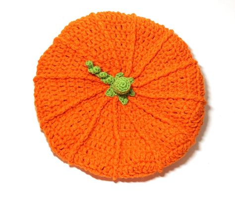 Pumpkin Jack-o-lantern Slouchy Beret Hat Crochet Pattern PDF - Etsy Australia Beret Hat Crochet, Pumpkin Beret, Slouchy Beret, Beret Pattern, Fall Crochet Patterns, Hat Crochet Pattern, Crochet Beret, Pumpkin Jack, Crochet Fall