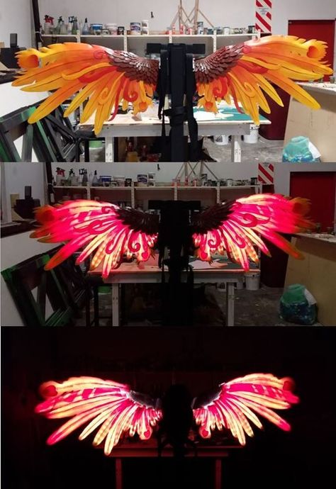 Lotte van Ginkel - Phoenix Costume Wings Diy Phoenix Wings, Phoenix Costume Diy, Phoenix Wings, Phoenix Costume, Fire Fairy, Diy Wings, Horse Costumes, Bird Wings, Wings Costume