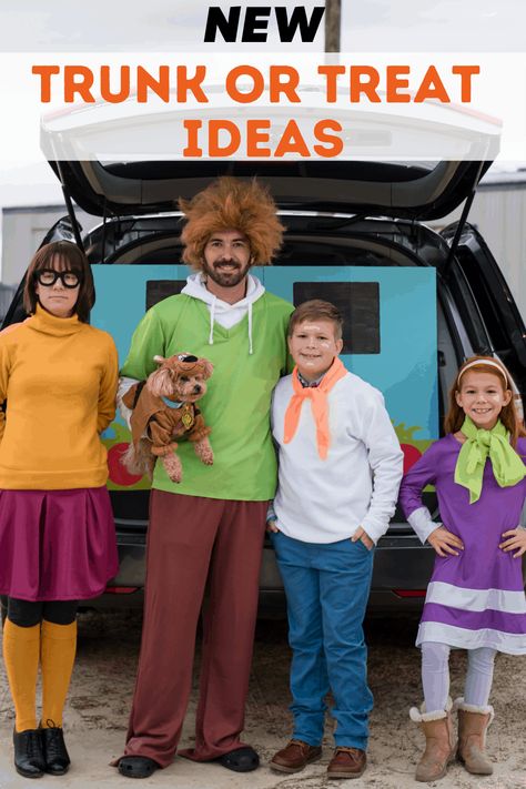 We have so many new, easy, and adorable trunk or treat ideas! Scooby Doo Trunk Or Treat, Trunk Ideas, Scooby Doo Halloween, Trunk Or Treat Ideas, Halloween Classroom, Friend Activities, Treat Ideas, Trunk Or Treat, Halloween Digital