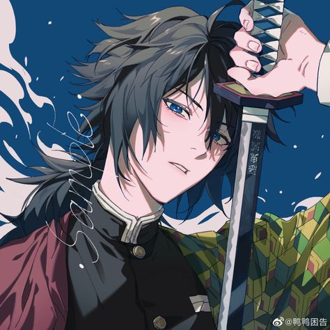 Tomioka Giyuu - Kimetsu no Yaiba - Image #2894706 - Zerochan Anime Image Board Tomioka Fanart, Fairy Tail Gruvia, Anime Couples Drawings, Kimetsu No Yaiba, Cute Anime Guys, Slayer Anime, Light Novel, Me Me Me Anime, Anime Demon