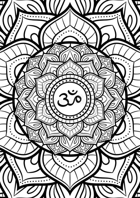 Illustration about Sahasrara, crown chakra symbol mandala. Adult coloring book page. Vector illustration design. Illustration of chakra, coloring, background - 170009954 Crown Chakra Symbol, Chakra Symbols, Adult Coloring Book Pages, Vector Illustration Design, Crown Chakra, Book Page, Adult Coloring Books, Book Pages, Design Illustration