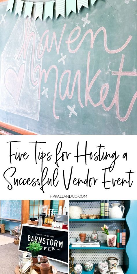 Successful Vendor Event, Hosting A Vendor Event, How To Host A Vendor Event, Hosting A Craft Fair, Hosting A Pop Up Event, Vendor Event Checklist, How To Host A Pop Up Event, Vendor Event Table Set Up Ideas, Retail Event Ideas